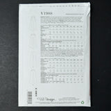 Vogue V1988 Misses' Pants Sewing Pattern - Size H5 (6-14)