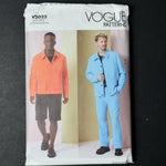 Vogue 2022 Men's Jackets, Shorts and Pants Sewing Pattern - Size AA (34-42)