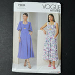 Vogue 2025 Misses' Dress with Sleeve Variations Sewing Pattern - Size B5 (8-16)