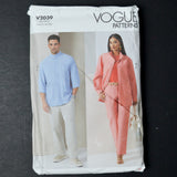Vogue 2039 Unisex Shirt and Pants - Size A (S-XXL)