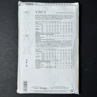 Vogue 2073 Misses' Jacket with Sleeve Variations Sewing Pattern - Size B5 (8-16)