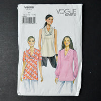 Vogue 9006 Misses' Top Sewing Pattern - Size B5 (8-16)