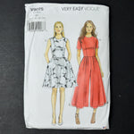 Vogue 9075 Misses'/Misses' Petite Dress and Jumpsuit Sewing Pattern - Size A5 (6-14)