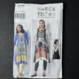 Vogue 9108 Misses' Top, Dress and Leggings Sewing Pattern - Size Y (XS-M)