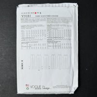 Vogue 9181 Misses' Pants Sewing Pattern - Size A5 (6-14)
