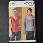 Vogue 12220 Misses' Jacket with Sleeve Variations Sewing Pattern - Size B5 (8-16)