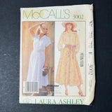 McCall's 3002 Laura Ashley Misses' Blouse and Skirt Sewing Pattern - Size 10
