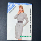 Butterick See & Sew 6892 Misses'/Misses' Petite Dress Sewing Pattern - Size A (6-14)