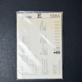 Burda 5684 Super-Easy Skirt Sewing Pattern - Size EU 36-48