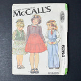 McCall's 6264 Children's Vest, Blouse, Skirt and Pants Sewing Pattern - Size 6x