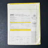 McCall's 2447 Toddler's and Child's Smocked Dress with Transfer Sewing Pattern - Size 6 Months