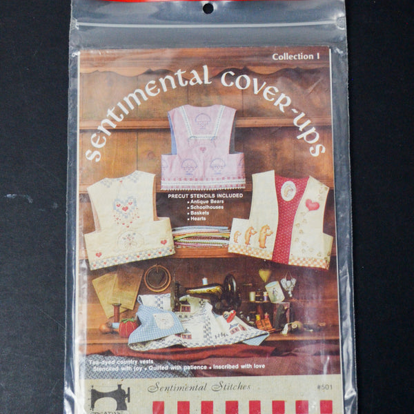 Sentimental Stitches Sentimental Cover Ups Country Vests Sewing Pattern