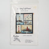 Priceless Pieces Guiding Lighthouses Quilt Pattern - 22.5" x 26.5"