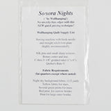 Sonora Nights Wall Hanging Quilt Pattern - 25" x 27"
