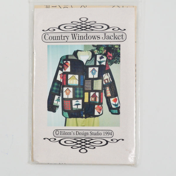 Country Windows Jacket Sewing Pattern - Sizes P-XL