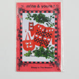 Mine & Yours Sheep in the Meadow Bag, Wall Hanging + Broach or Earrings Sewing Patterns