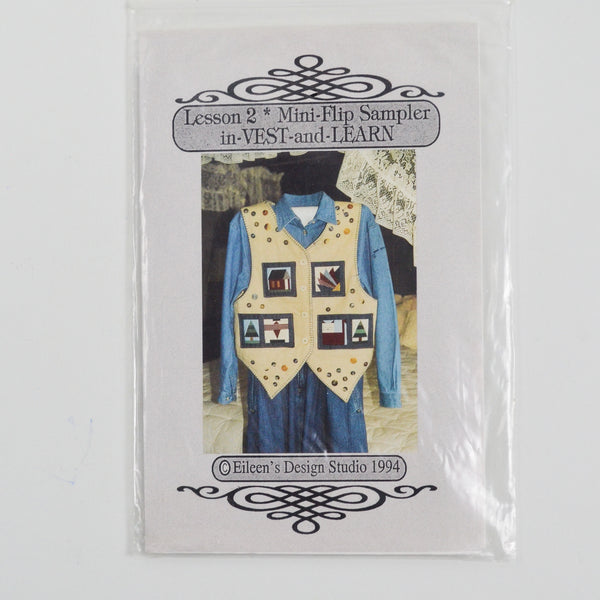 Vest and Learn Mini-Flip Sampler Sewing Pattern