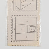 On the Water Front Mini-Flip 4" Paper Foundations Quilting Pattern