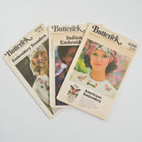 Butterick Embroidery Transfer Pattern Bundle