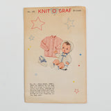 Knit O Graf Dolls Sacque, Bonnet, Panty and Bootees Knitting Pattern