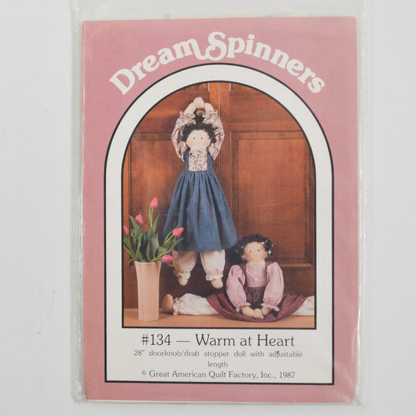 Dream Spinners #134 Warm at Heart Doll Sewing Pattern