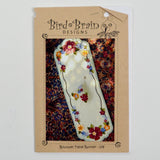 Bird Brain Designs Bouquet Table Runner Felted Wool Sewing Pattern
