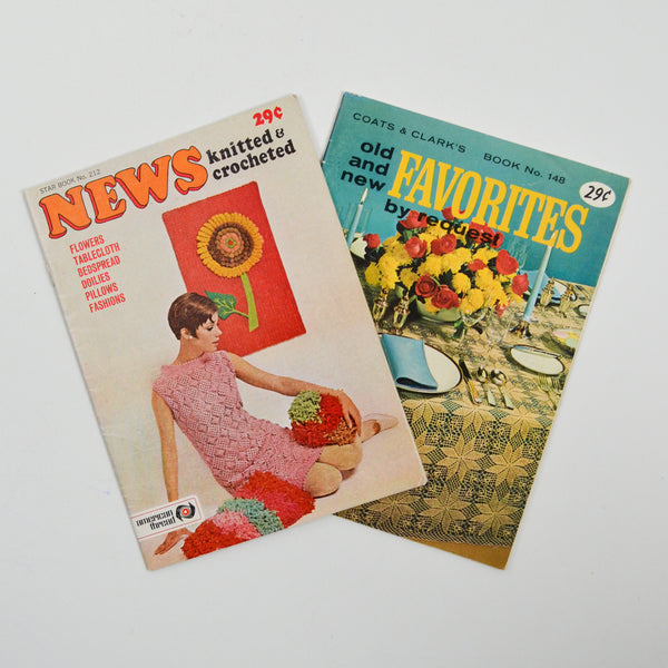 Vintage Knitting Magazines - Set of 2