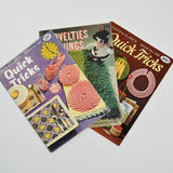 Coats & Clark's Vintage Craft Magazines - Set of 3