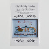 By the Bay Needleart "Santa at the Seashore" Cross Stitch Pattern