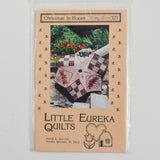 Little Eureka Quilts Christmas In Bloom Tree Skirt or Table Quilt Pattern