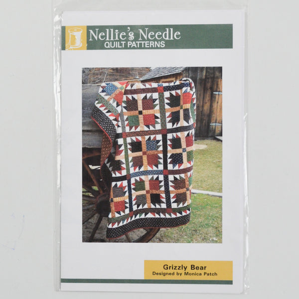 Nellie's Needle Grizzly Bear Quilt Pattern