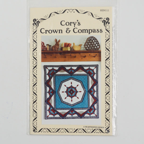 Cory's Crown & Compass Quilt Pattern