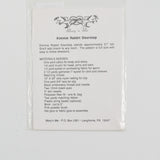 Mary 'n Me Kimmie Rabbit Doorstop Sewing Pattern