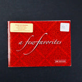 JBW Designs A Few Favorites Cross Stitch Pattern Booklet