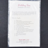 Mostly Quilts Holiday Tree Quilt Pattern