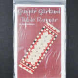 Ginger Garland Table Runner Quilt + Embroidery Pattern