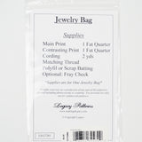 Legacy Patterns Jewelry Bag Sewing Pattern