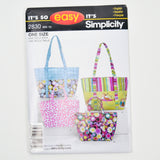 Simplicity 2830 Bag Sewing Pattern