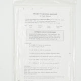 Back Porch Press Heart Warming Jacket Sewing Pattern