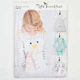 Ruby Jean's Closet H0234 Toddler's Knit Dress, Tunic and Leggings Sewing Pattern - Size A