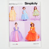Simplicity R11164 Toddler's And Child's Costumes Sewing Pattern - Size 3-6