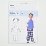 Simplicity S9205 Children's Tops, Shorts and Pants Sewing Pattern - Size 3-8