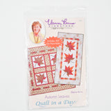 Quilt in a Day Autumn Leaves Quilt Pattern - Ruler Included