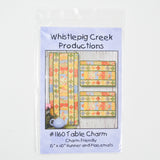 Whispering Creek Productions #1160 Table Charm Runner and Placemats Quilt Pattern