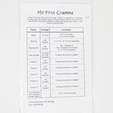 Kate Mitchell Quilts My First Crayons Baby Quilt Pattern