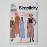 Simplicity 8223 Misses'/Miss Petite Dress Sewing Pattern - Size K (8-12)