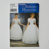 Simplicity 9764 Misses' Crinoline (Hoopskirt) and Petticoat Sewing Pattern - Size HH (6-12)