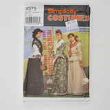 Simplicity 8375 Misses' Costumes Sewing Pattern - Size P (12-16)