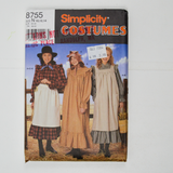 Simplicity 8755 Misses' Costumes Sewing Pattern - Size N (10-14)