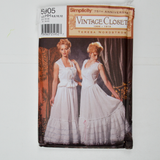 Simplicity 5905 Misses' Costume Undergarments Sewing Pattern - Size HH (6-12)